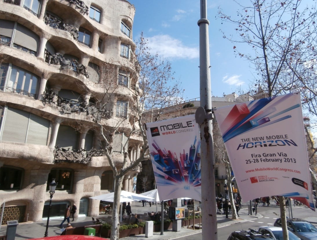 Mobile World Congress 2013 advertising
