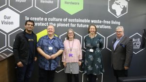 Image of visit to Edinburgh Remakery