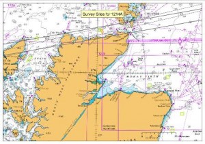 Alba na Mara Survey Sites for Survey 1214S
