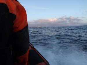 Heading back to MPV Hirta