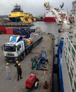 Survey 0915S Loading the Scotia 1