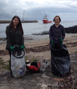 Torry beach clean