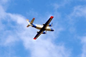 Marine Scotland plane