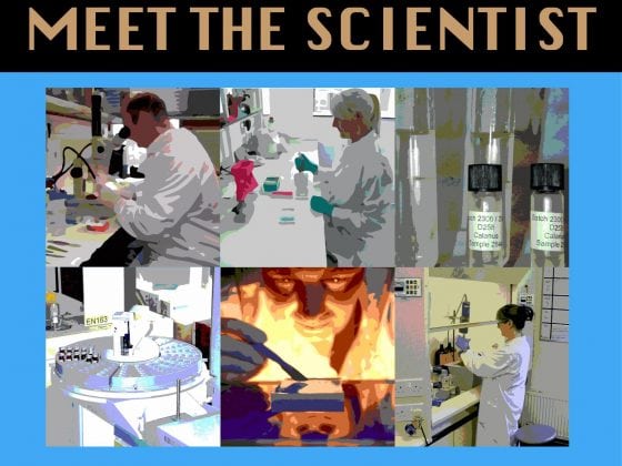 Meet the scientist logo