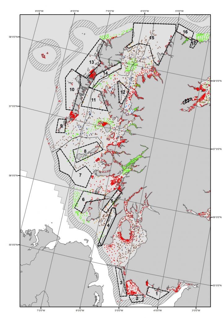 Figure 2 Possible Contingency survey areas 0818A