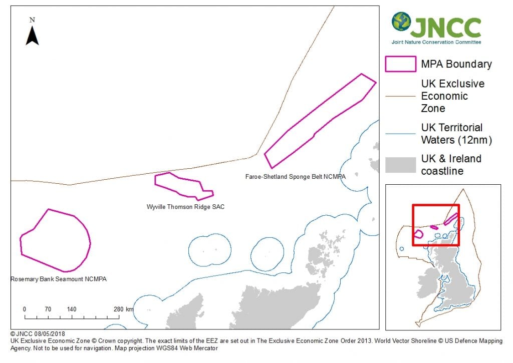 1218S Map 1 Location of 1218S survey areas