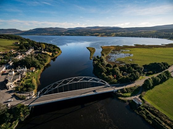 Bonar Bridge on the Dornoch Firth