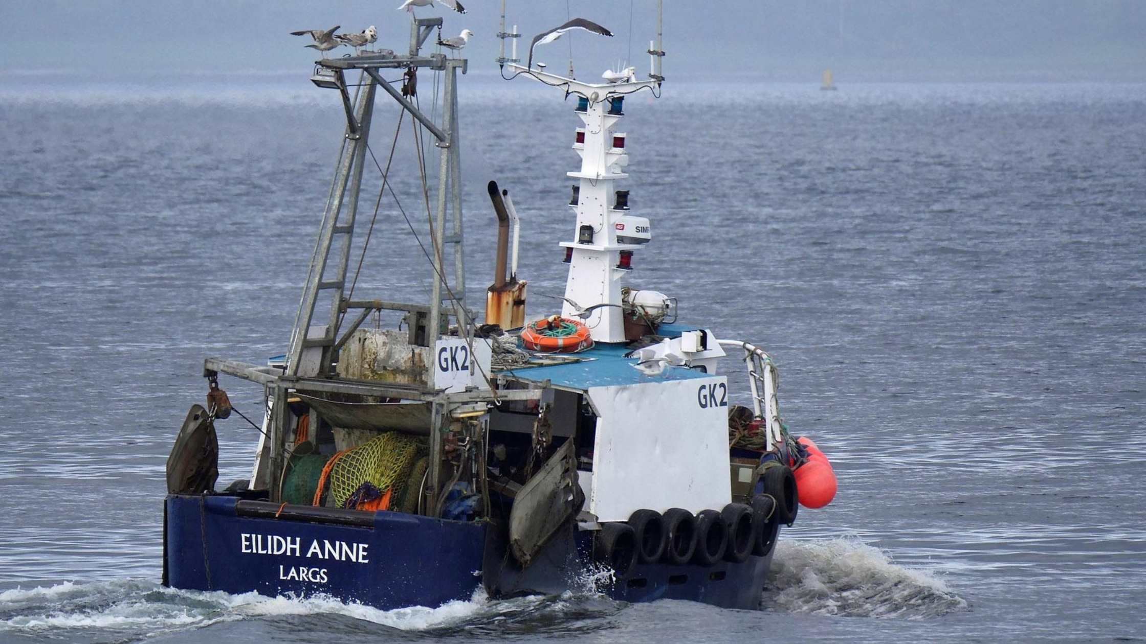 Eilidh Anne at sea