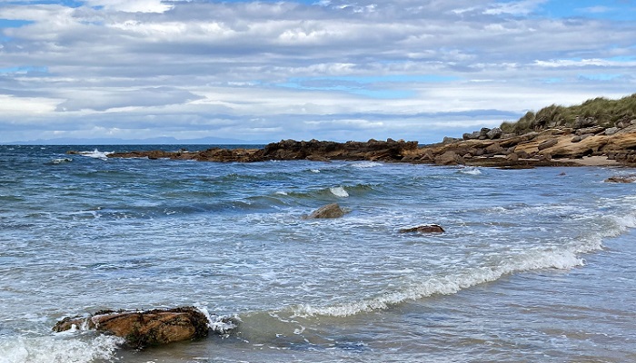 Waves crashing at Hopeman Beach, near Elgin. Picture by LM.Cruickshank_Crown copyright