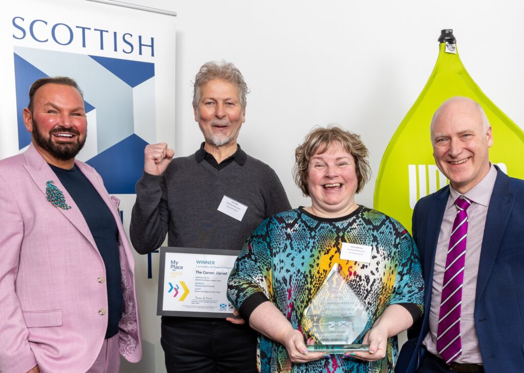 Minister Joe Fitzpatrick MSP pictured with award winners. Photographed by Iain McLean Photography