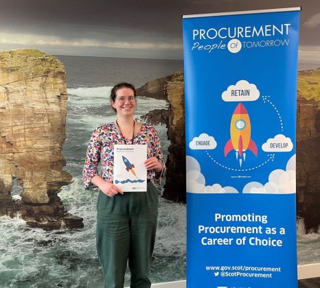 Young person holding Placement Pack