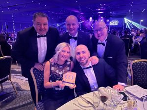 Representatives from the 'Highly commended' Check-In Scotland product and service