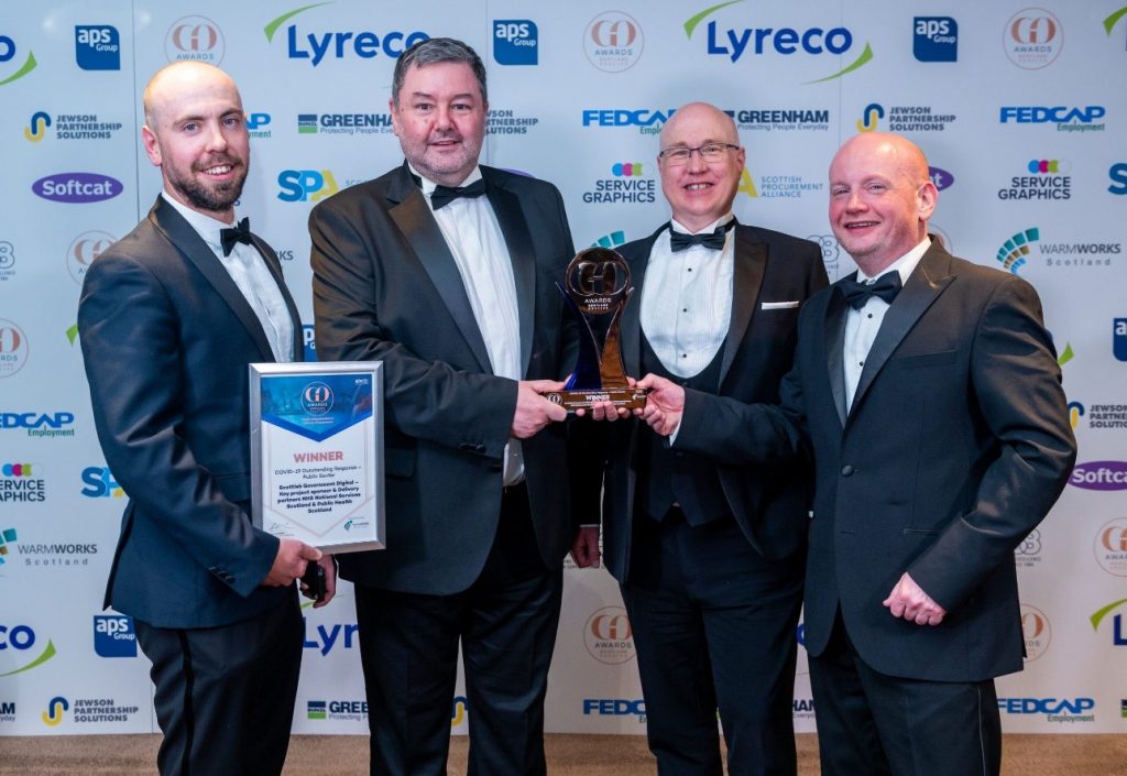 Scottish Government Digital ‒ Key project sponsor & Delivery partners NHS National Services Scotland & Public Health Scotland