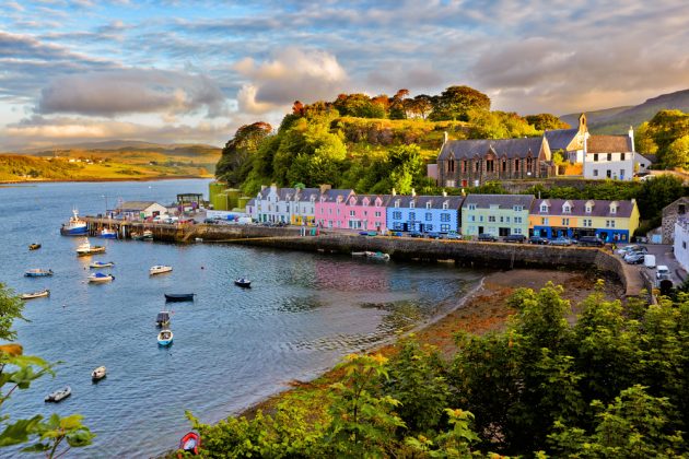 Portree on the Isle of Skye - Shutterstock - Nataliya Hora