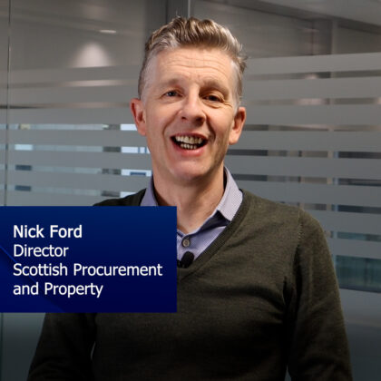 Nick Ford, Director of Scottish Procurement and Property