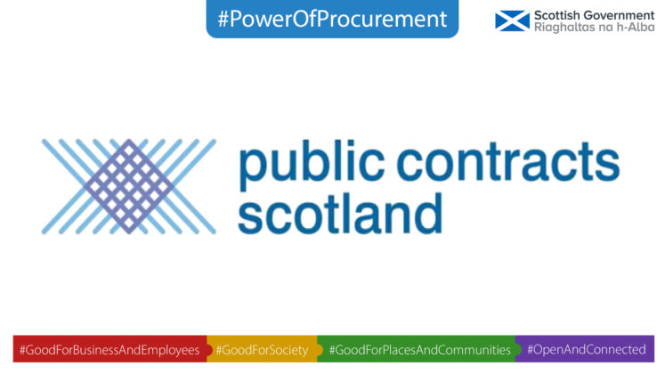 Public Contracts Scotland - Logo