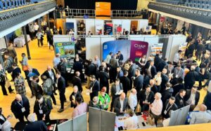 Crowd of people at Meet the Buyer North.