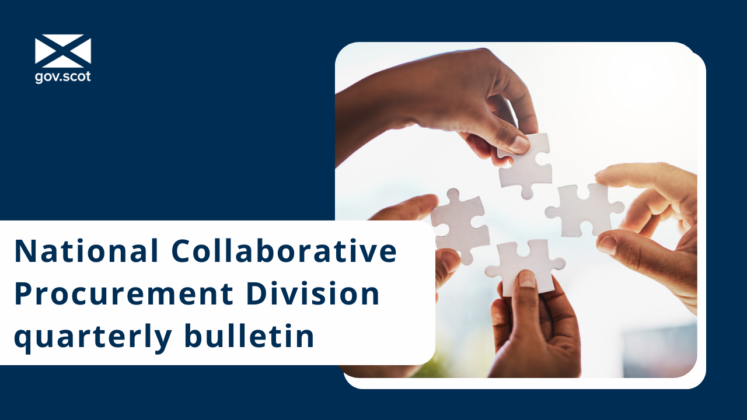 National Collaborative Procurement Division quarterly bulletin