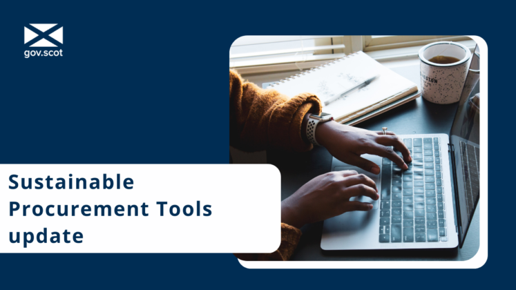 Sustainable Procurement Tools update