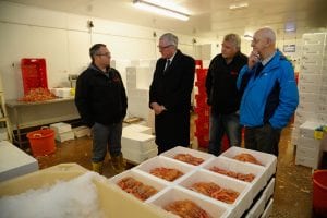 Fergus Ewing meeting fishermen