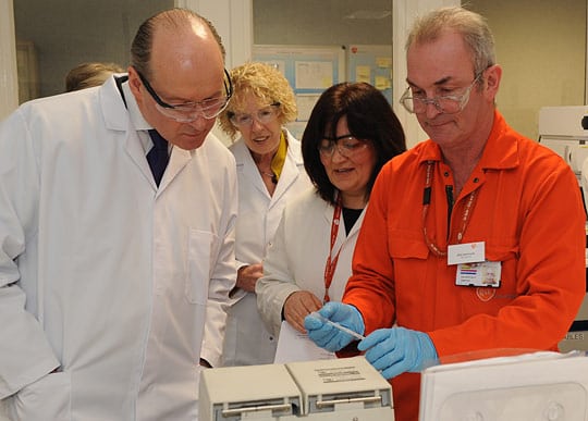 John Swinney at GlaxoSmithKline